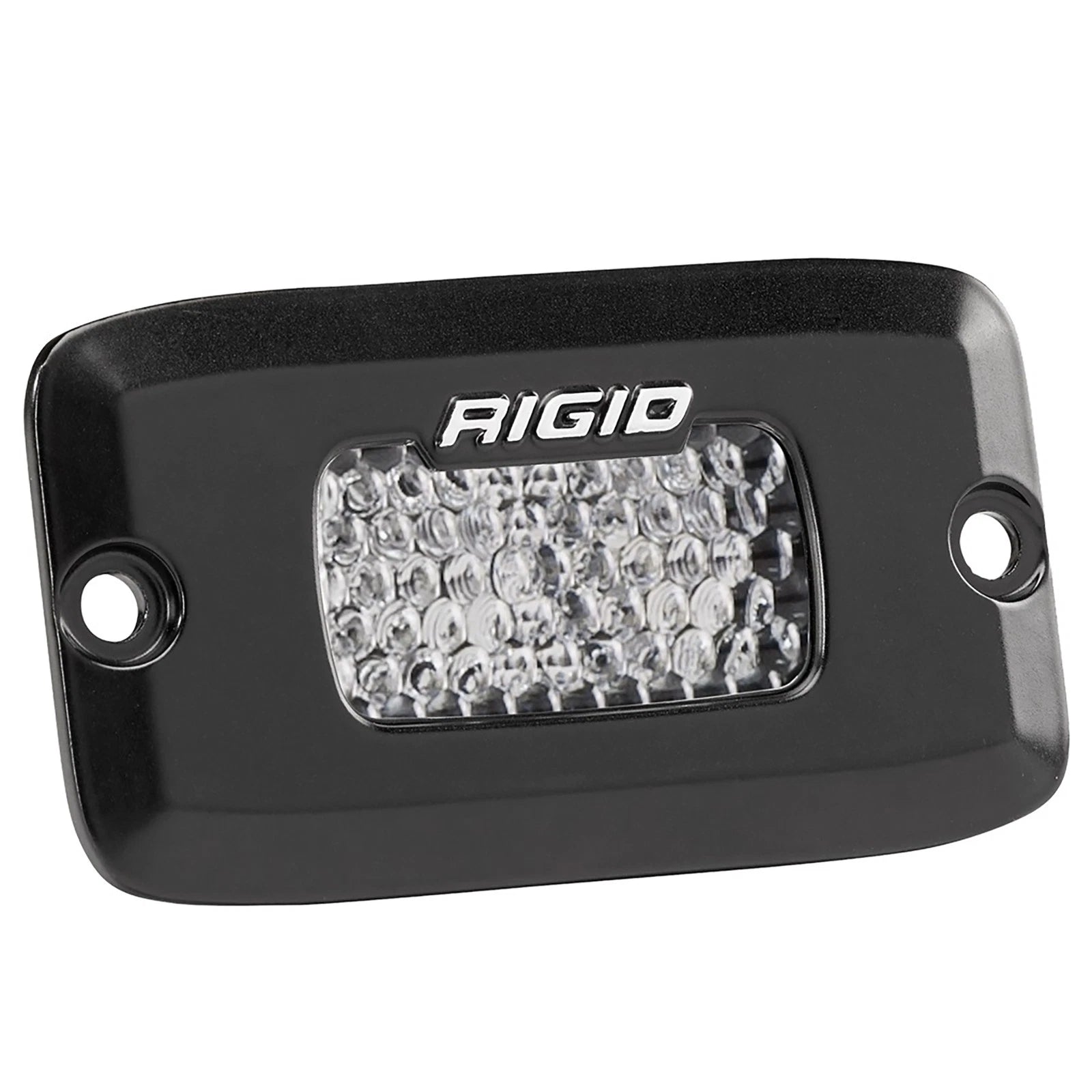 Rigid SR-M Series Pro LED Light | Flood Diffused / Flush / Black Housing (RIG922513)