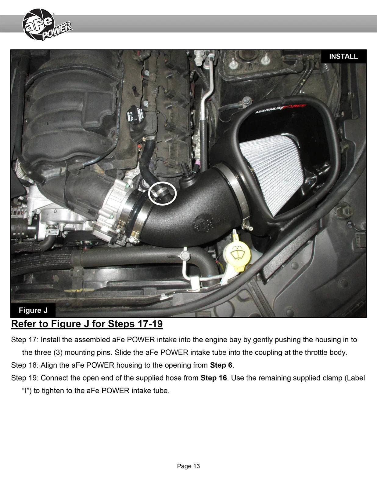aFe MagnumFORCE Stage-2 Pro 5R Intake | Jeep Grand Cherokee (WK2) V8-6.4L (12-21) (54-13063R)