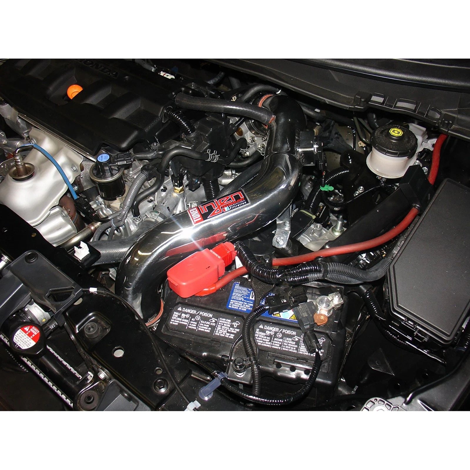 Injen Polished Tuned Air Intake w/ MR Tech/Web Nano-Fiber Dry Filter | Honda Civic 12-13 (SP1571P)