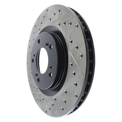Stoptech Slotted And Drilled Brake Rotor | 2000-2009 Honda S2000 (127.40048L)