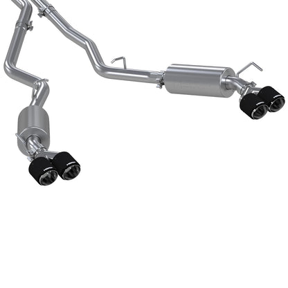 MBRP 2.5in Cat-Back Dual Rear Exit Exhaust w/ Carbon Fiber Tips | Ford Explorer ST 20-21 (S52053CF)