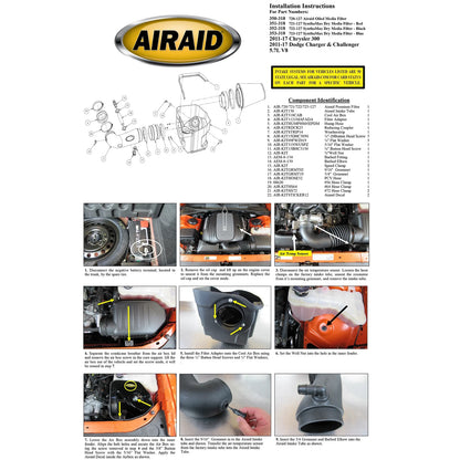 Airaid MXP Intake System w/ Tube | Dodge Charger / Challenger (11-14) (351-318)