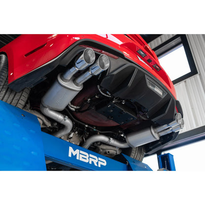 MBRP Perf SS 3" Street Quad Exit Catback | Ford Mustang GT (18-21) (S7205304)