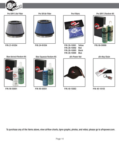 aFe Magnum FORCE Stage-2 Cold Air Intake 3.0i Z4 (E85/E86) 06-08 | (54-11942)