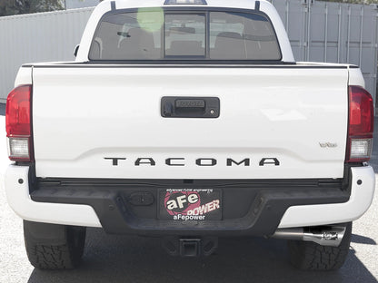 aFe 2.5in 304 SS Cat-Back Exhaust | Toyota Tacoma 16+ (49-46042-P)