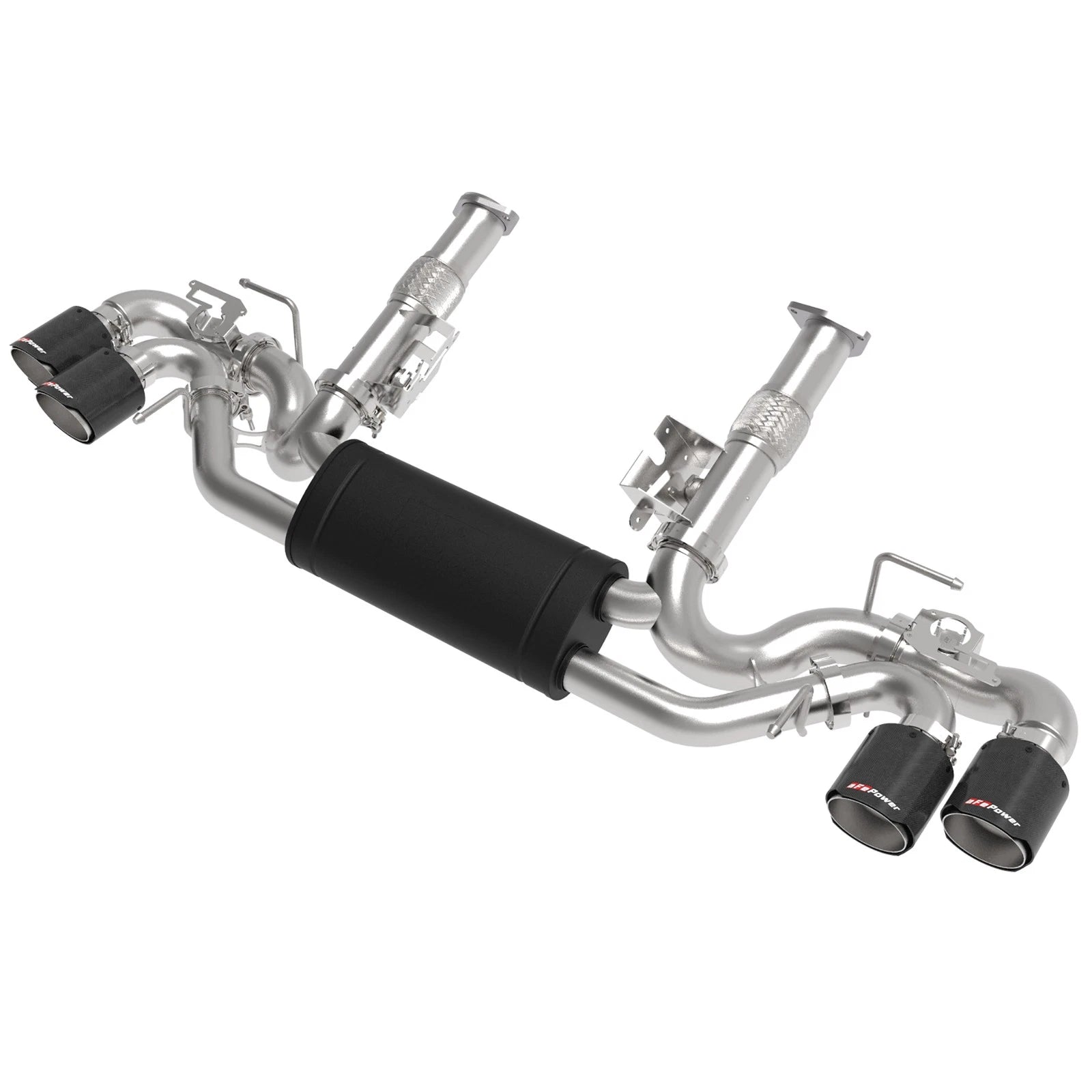 aFe MACH Force-Xp 3in to 2-1/2in Cat-Back Exhaust w/ NPP | Chevy C8 (20-21) (49-34124-C)