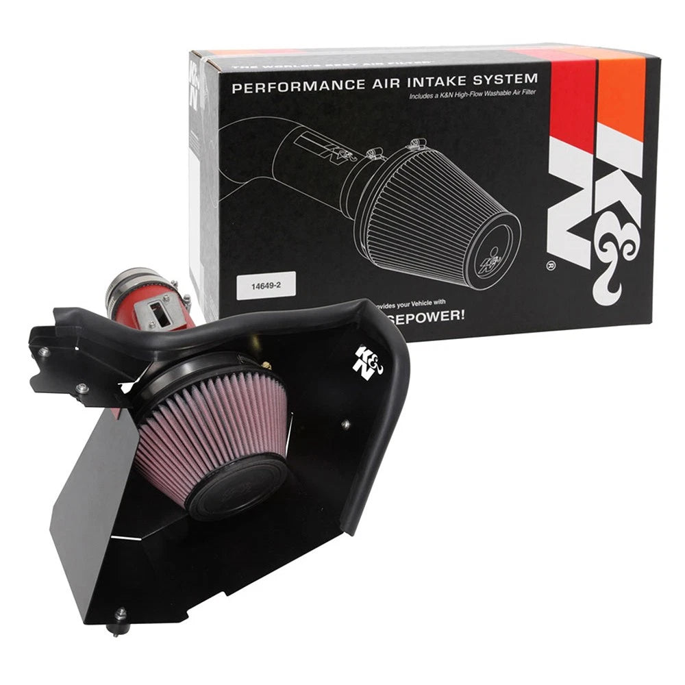 K&N 17-18 Honda Civic Type-R Cold Air Intake | Honda Civic Type-R (17-18) (69-1505TWR)