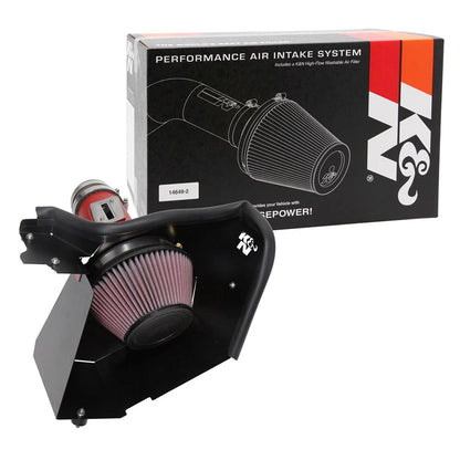 K&N 17-18 Honda Civic Type-R Cold Air Intake | Honda Civic Type-R (17-18) (69-1505TWR)