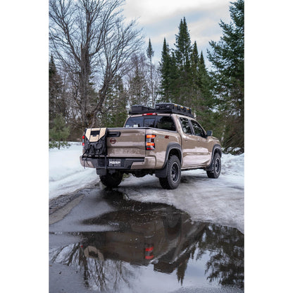 MBRP 3in Tip 3in Cat Back Turndown Exit Street Profile | Nissan Frontier (22-23) 3.8L (S5409AL)