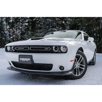 MBRP 2.5in Quad Split Rear Exit Cat-Back | Dodge Challenger 15-23 (S71113CF)