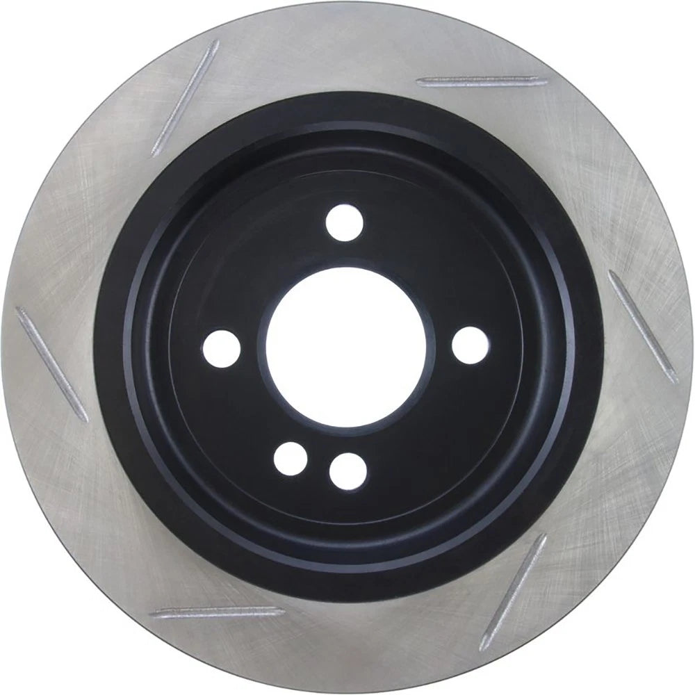 StopTech 126.34066SL Rear Left Slotted Brake Disc Rotor for 2002-06 Mini Cooper