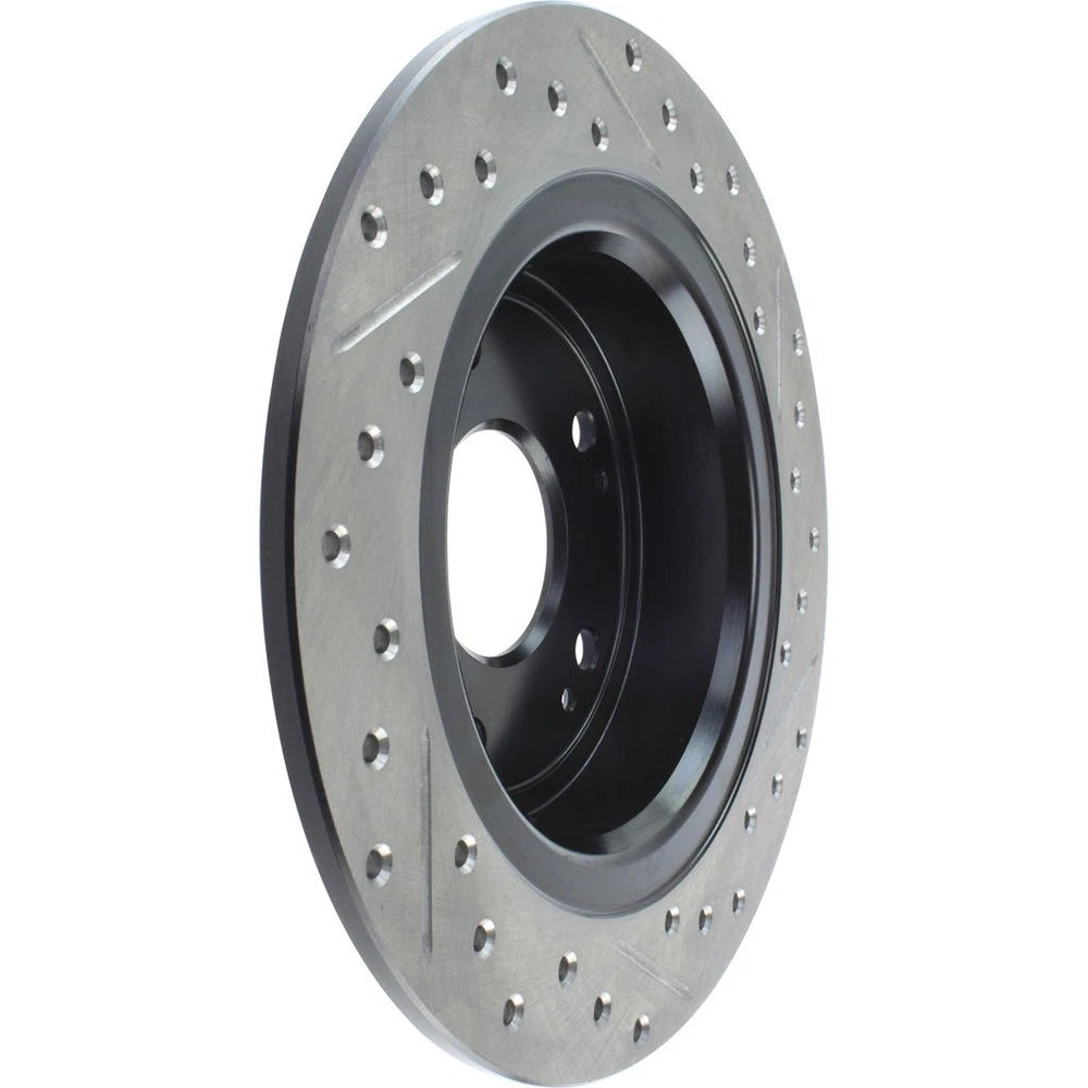 StopTech 127.40068R Rear Right Drilled Brake Rotor for 09-14 TSX / 05-20 Accord