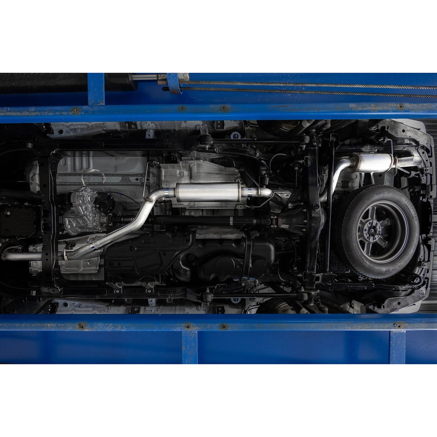MBRP 3in Single Rear High-Clearance Turn Down | Toyota 4Runner (25-26) (S5344AL)