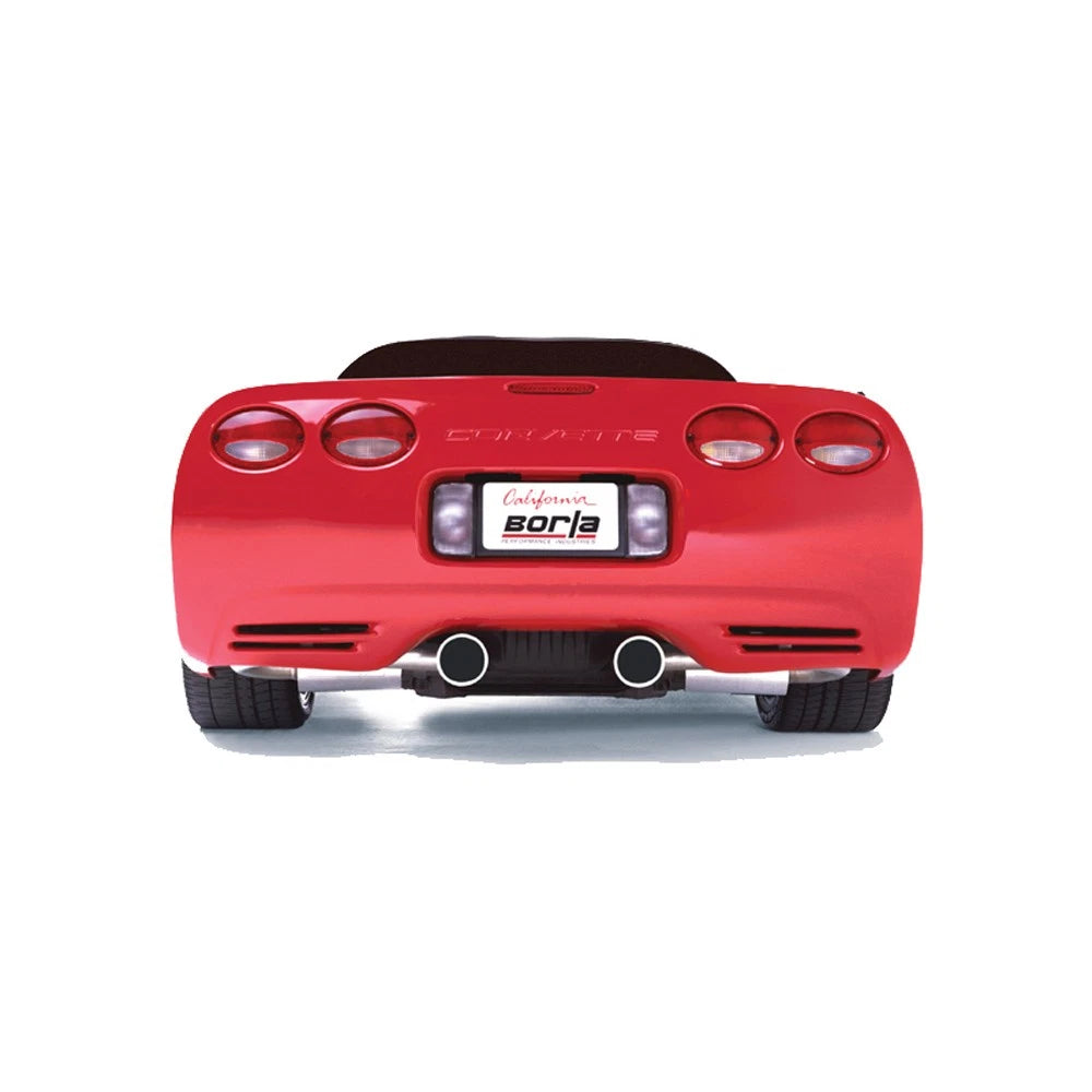 Borla Axle-Back "Stinger" S-Type Exhaust | 1997-2004 Corvette C5 incl. Z06 (140017)