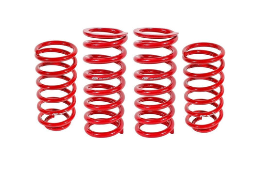 BMR 79-04 Fox Mustang Lowering Spring Kit (Set Of 4) - Red