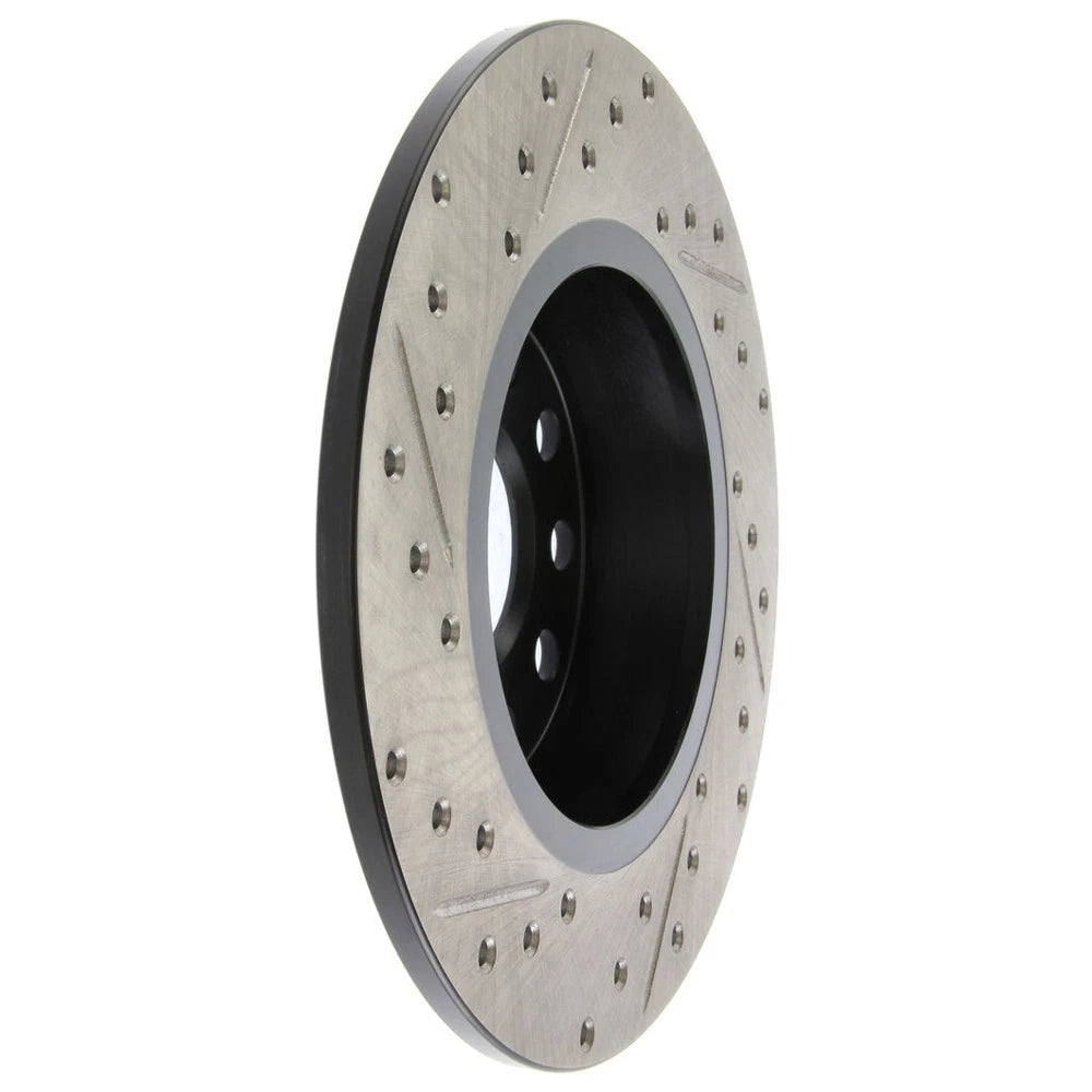 StopTech 127.33131L Rear Left Drilled Disc Brake Rotor for 10-18 Golf GTI Jetta
