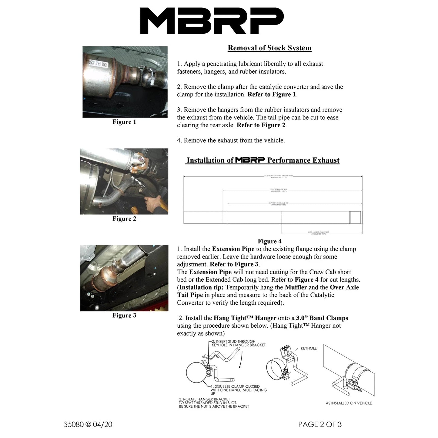 MBRP 3in T409 Cat-Back Single Side Exit Exhaust | Silverado/Sierra 1500 4.3/5.3L (14) (S5080409)