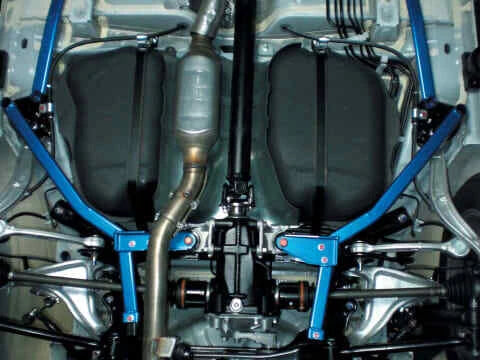Cusco Rear Member Brace | 2008-2015 Mitsubishi Evo X (566 492 RM)