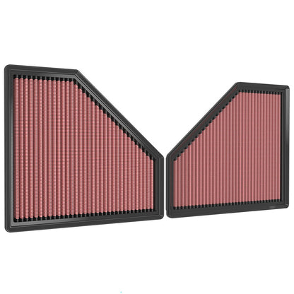 K&N 20-22 BMW M3 L6 3.0L F/I Replacement Air Filter | BMW M2 (23-26) (33-3171)