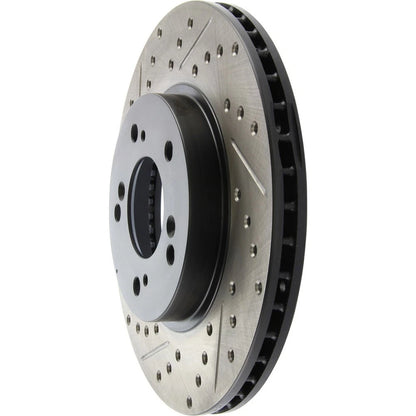 StopTech 127.40026R Front Right Drilled Brake Rotor for 97-01 Integra / Prelude