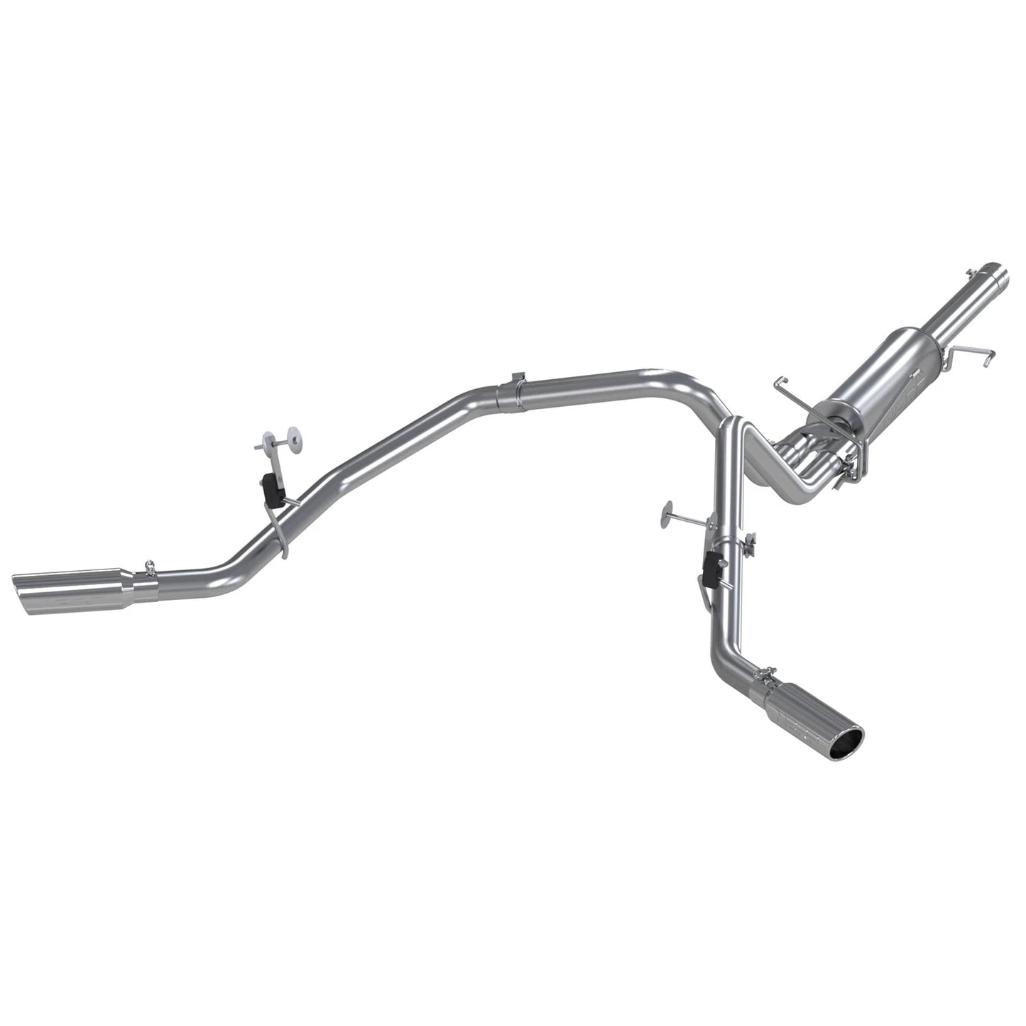 MBRP 3in Cat-Back D&S Exhaust w/ 2.5in Dual Side Exit | Dodge Ram 1500 Hemi 5.7L (03) (S5110AL)