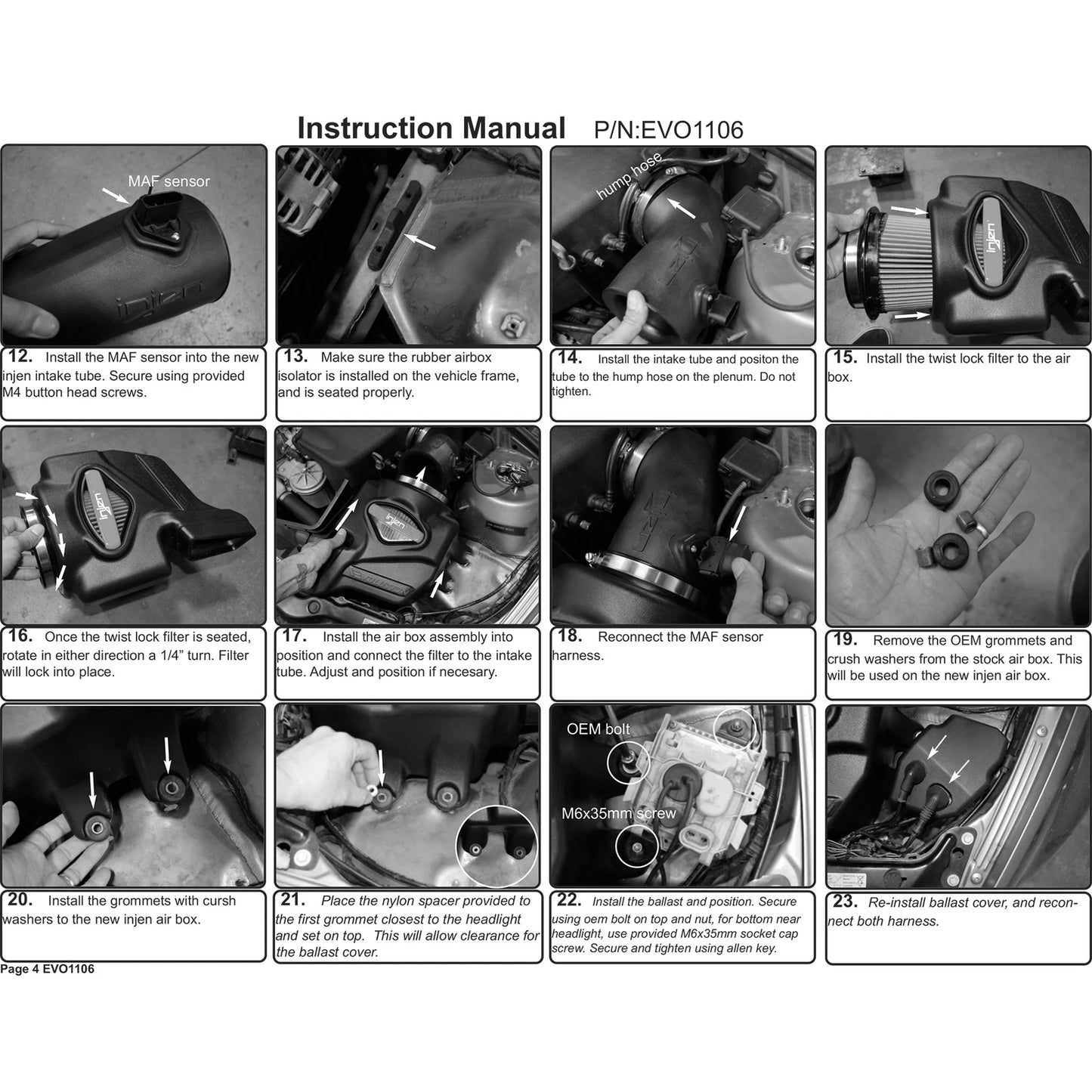 Injen Evolution Intake | BMW M3 E46 (01-06), Z3 (95-03) (EVO1106)