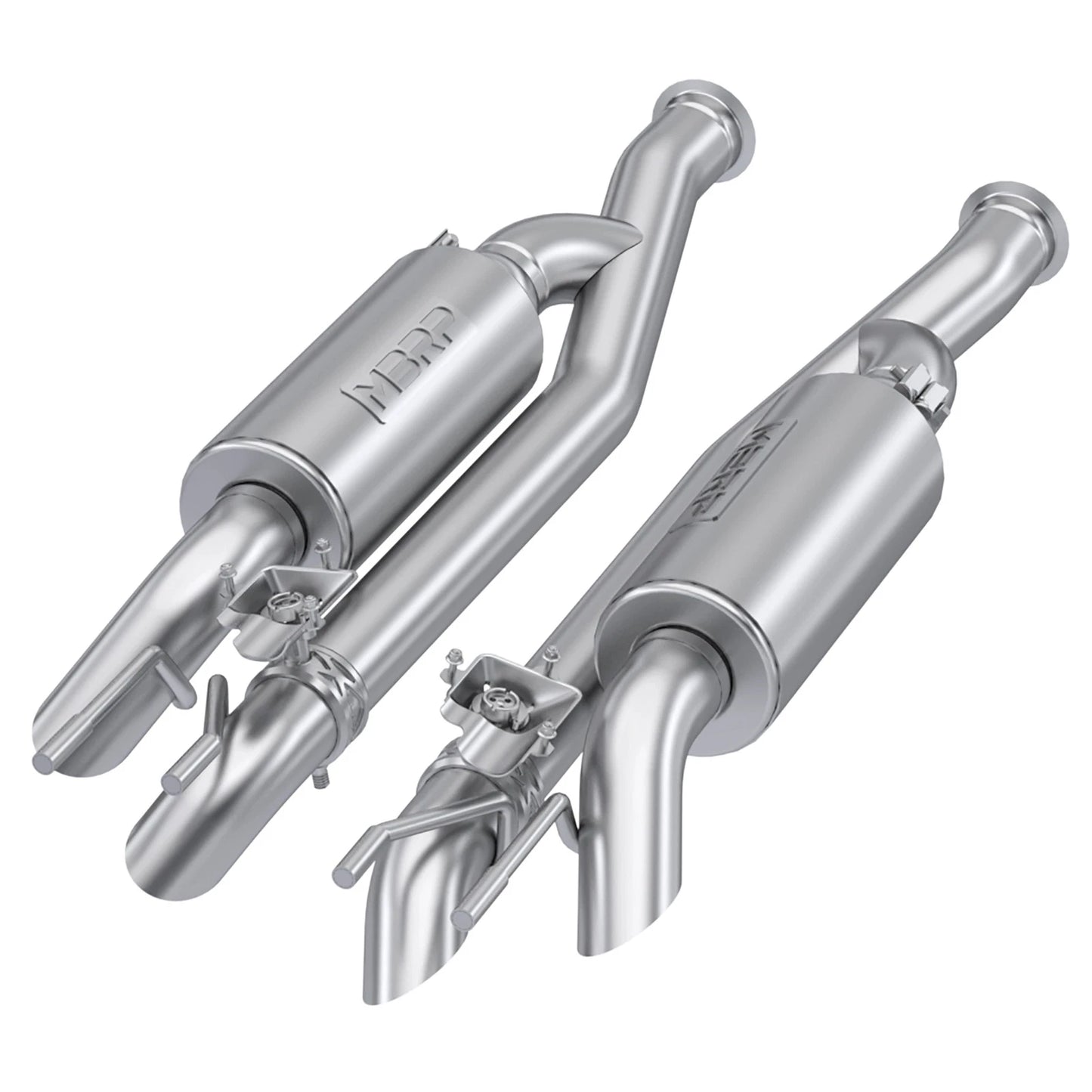 MBRP T304 SS 2.5in Pre-Axle Cat-Back Exhaust | Mercedes-Benz G63 (19-23) (S5601304)