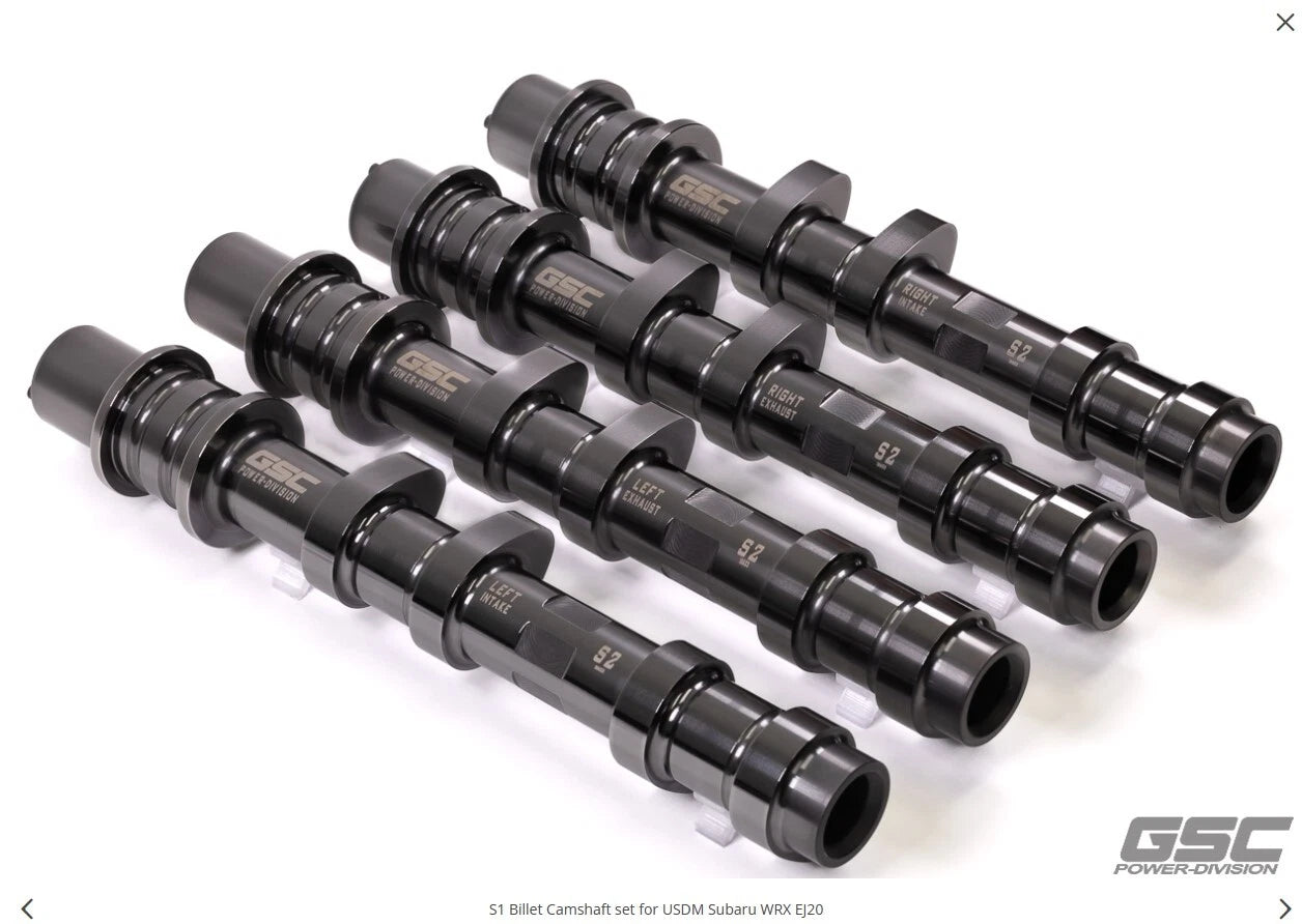 GSC P-D 02-05 Subaru WRX EJ205 S1 Cams 270/266 Billet