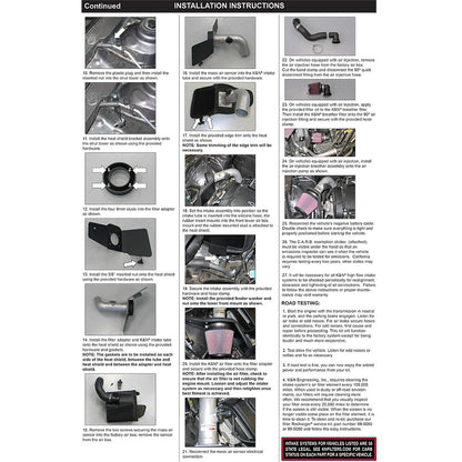 K&N Engineering Typhoon Performance Intake: Chevrolet Cruze 1.8L L4 2011