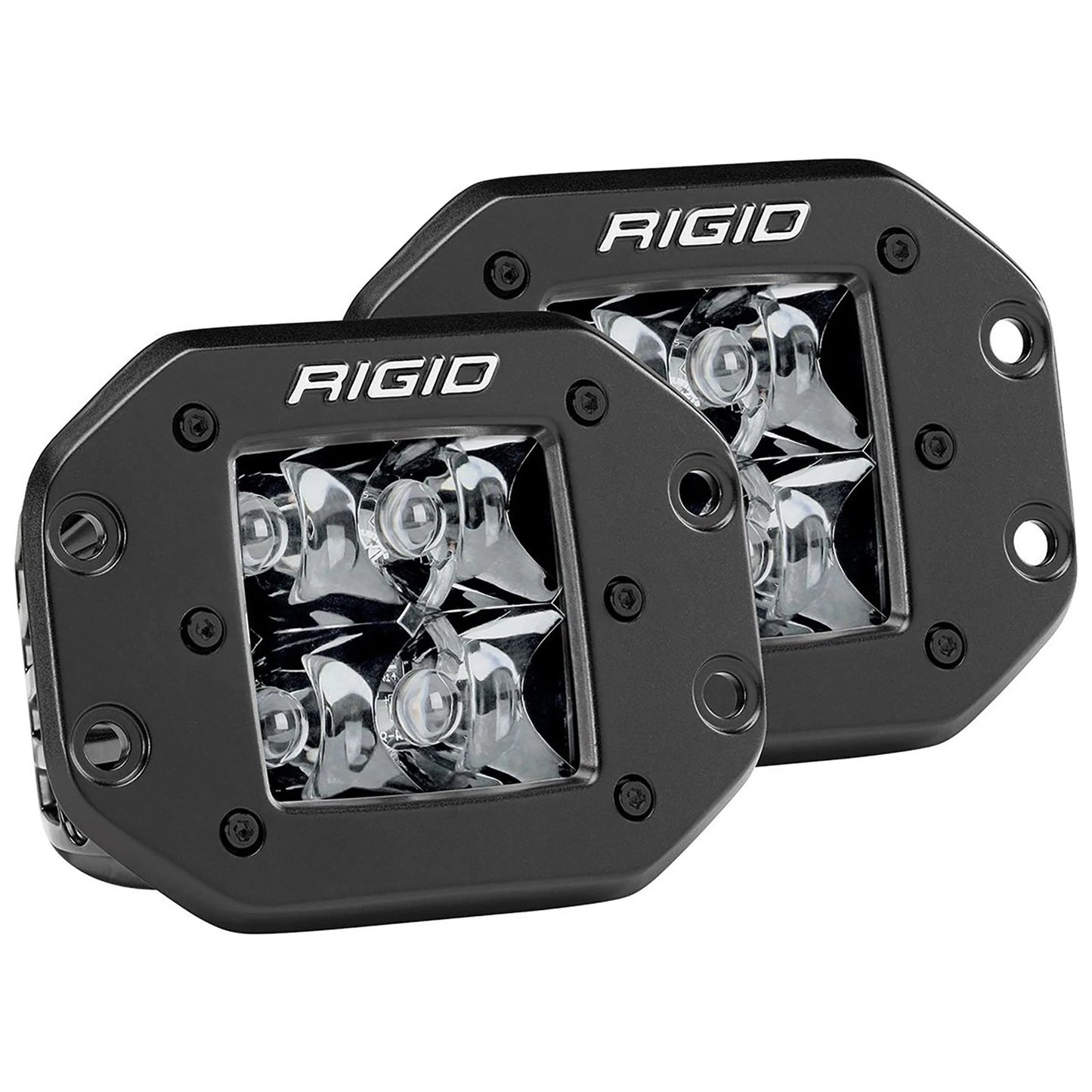 Rigid Industries Rigid D-Series Pro Midnight Light - Spot / Flush / Each (RIG212213BLK)