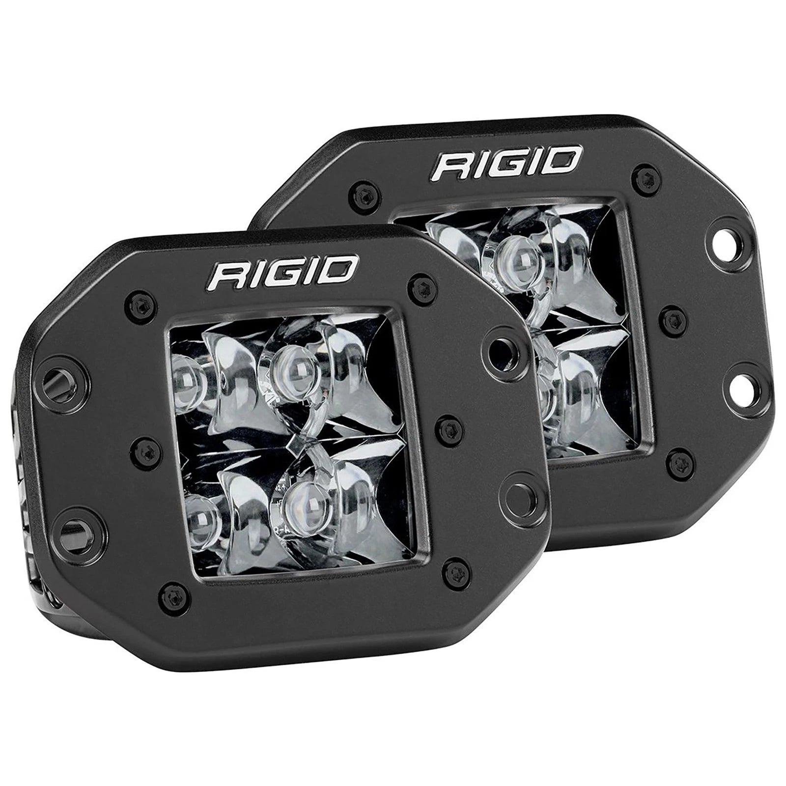 Rigid Industries Rigid D-Series Pro Midnight Light - Spot / Flush / Each (RIG212213BLK)