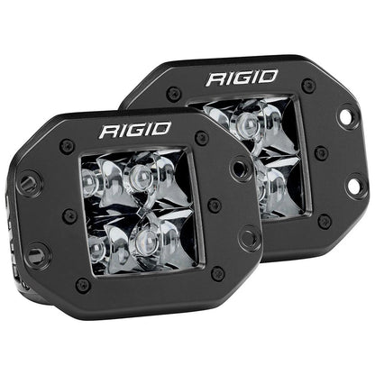 Rigid Industries Rigid D-Series Pro Midnight Light - Spot / Flush / Each (RIG212213BLK)