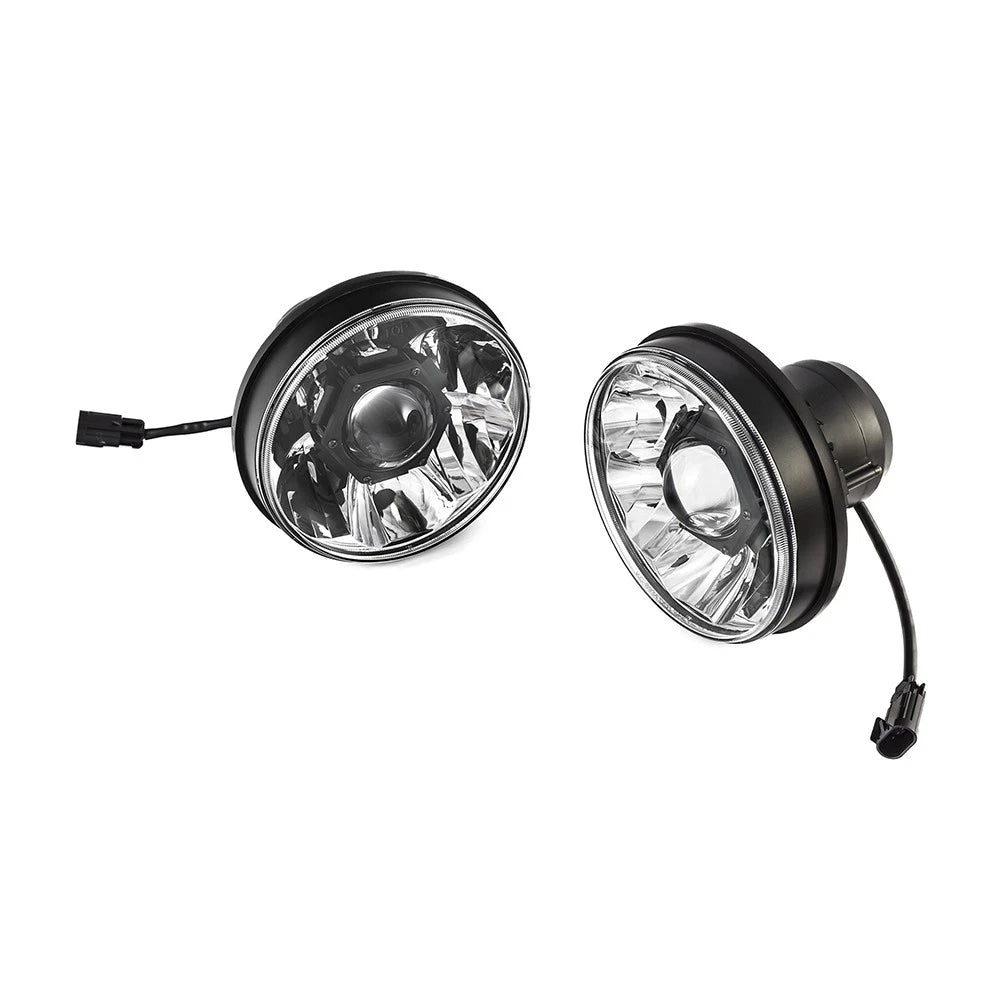 KC HiLiTES 7in Gravity LED Headlights | Jeep JK 07-18 (42341)