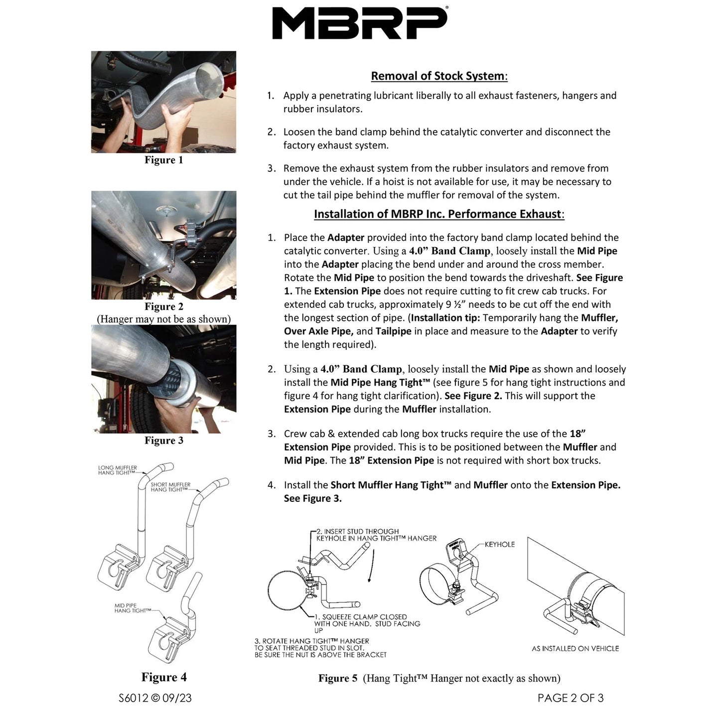 MBRP 4in Classic EC/CC Cat-Back Exhaust | Silverado 2500/3500 HD (06-07) (S6012409)