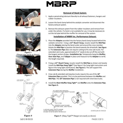 MBRP 4in Classic EC/CC Cat-Back Exhaust | Silverado 2500/3500 HD (06-07) (S6012409)