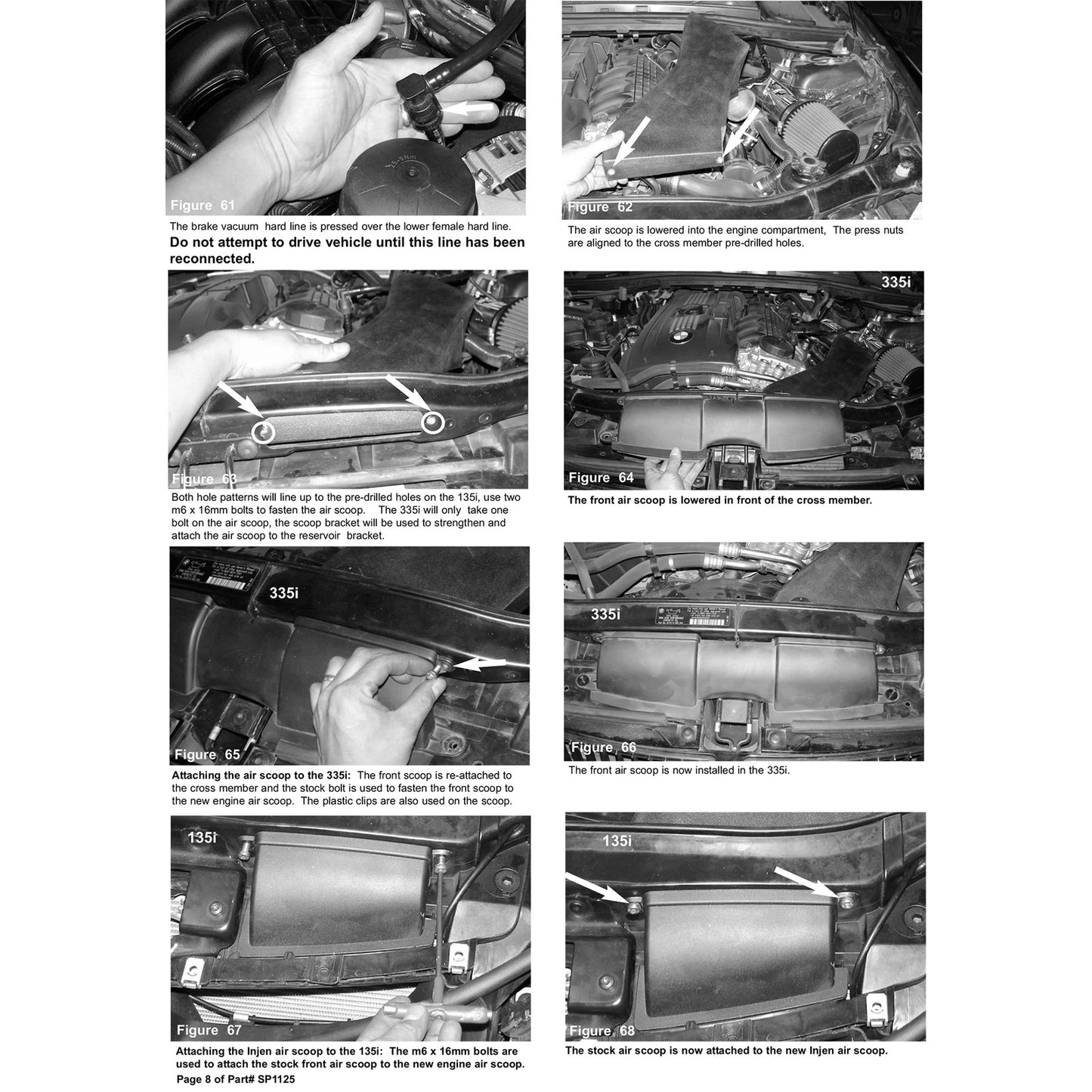Injen Polished Twin Short Ram Intake | BMW 335i E92 (07-09) / 135i E82 (08-09) 3.0L L6 (SP1125P)
