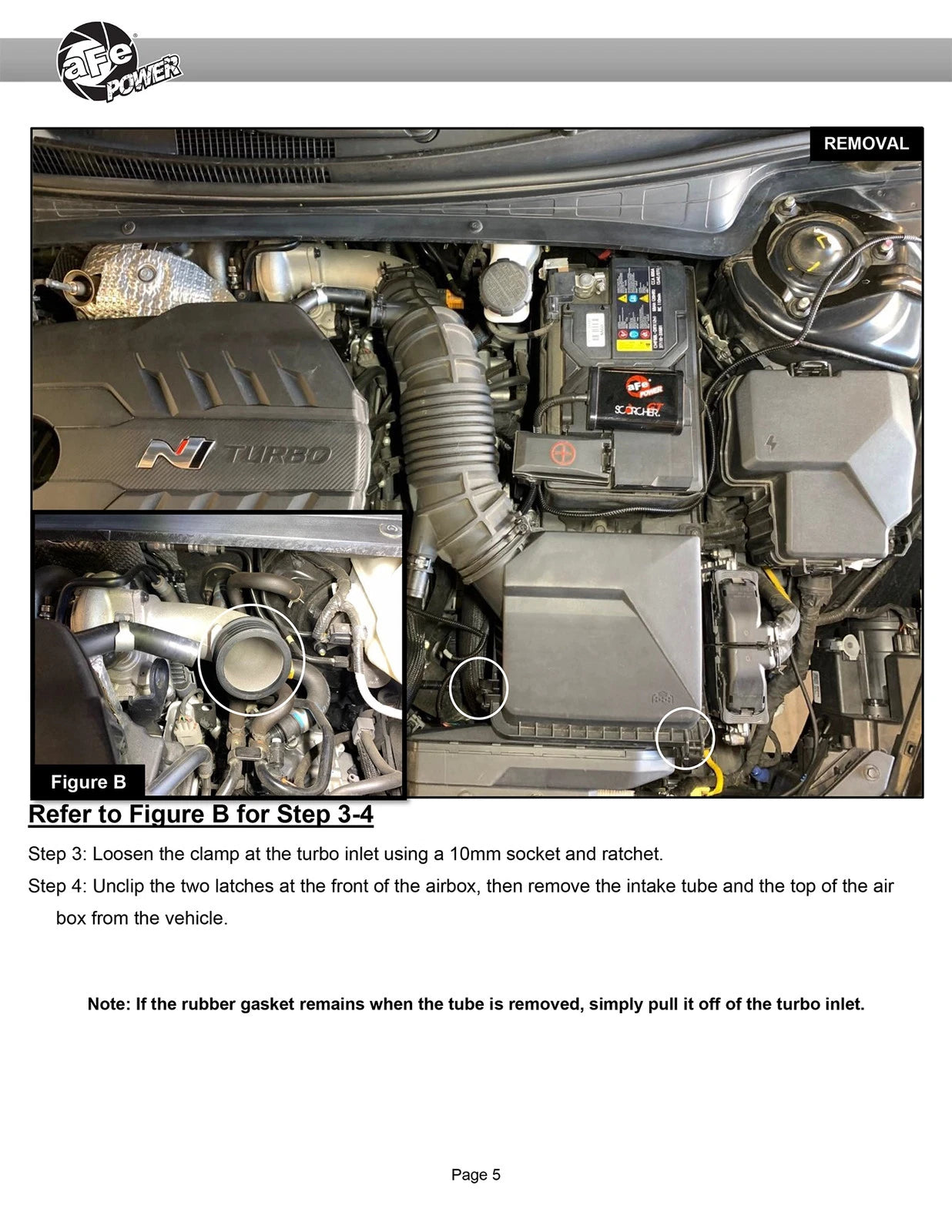 aFe Takeda Stage-2 Pro 5R Cold Air Intake | Hyundai Elantra N 2022 (56-10057R)