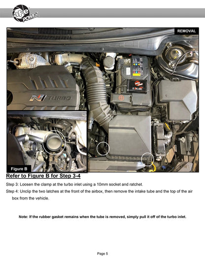 aFe Takeda Stage-2 Pro 5R Cold Air Intake | Hyundai Elantra N 2022 (56-10057R)