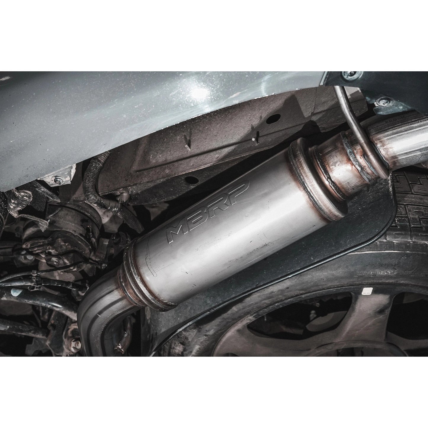 MBRP 18-23 Dodge Durango SRT 6.4L Armor Lite AL Steel 3in Cat Back Exhaust Dual Rear Exit w/ SS Tips | Dodge Durango (18-23) (S5105AL)