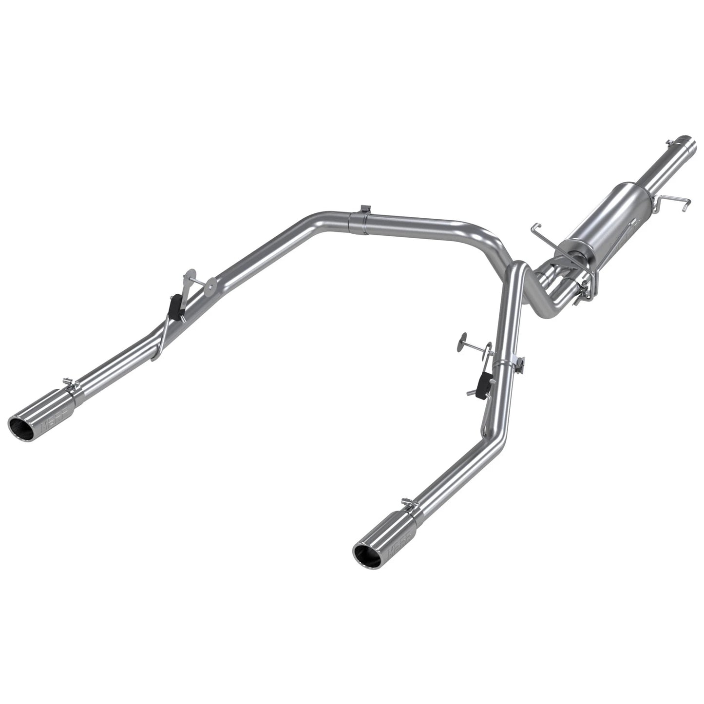 MBRP 3in. Cat-Back Dual Split Rear Exit Exhaust | Dodge Ram 1500 Hemi 5.7L SC/CC-SB (03) (S5108409)