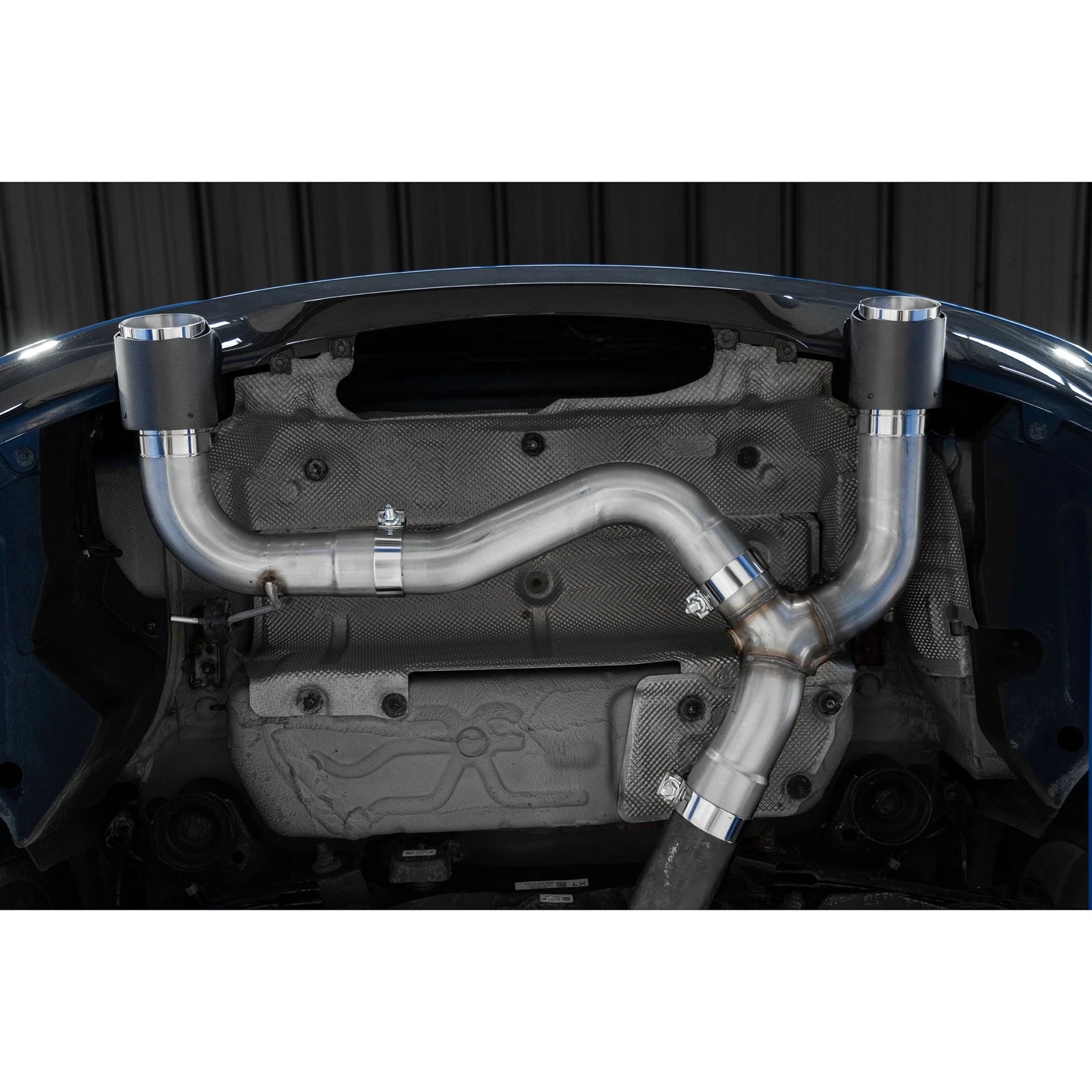 MBRP 3-In Armor Pro Street Dual Rear Exit Axle-Back | BMW M240i (S45003CF)