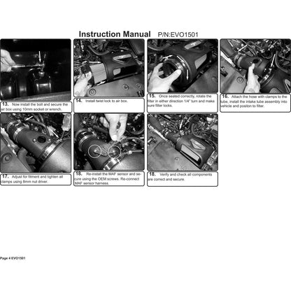 Injen Evolution Intake | Honda Civic Si (06-11) / Civic Type R FK8 (17-22) (EVO1501)