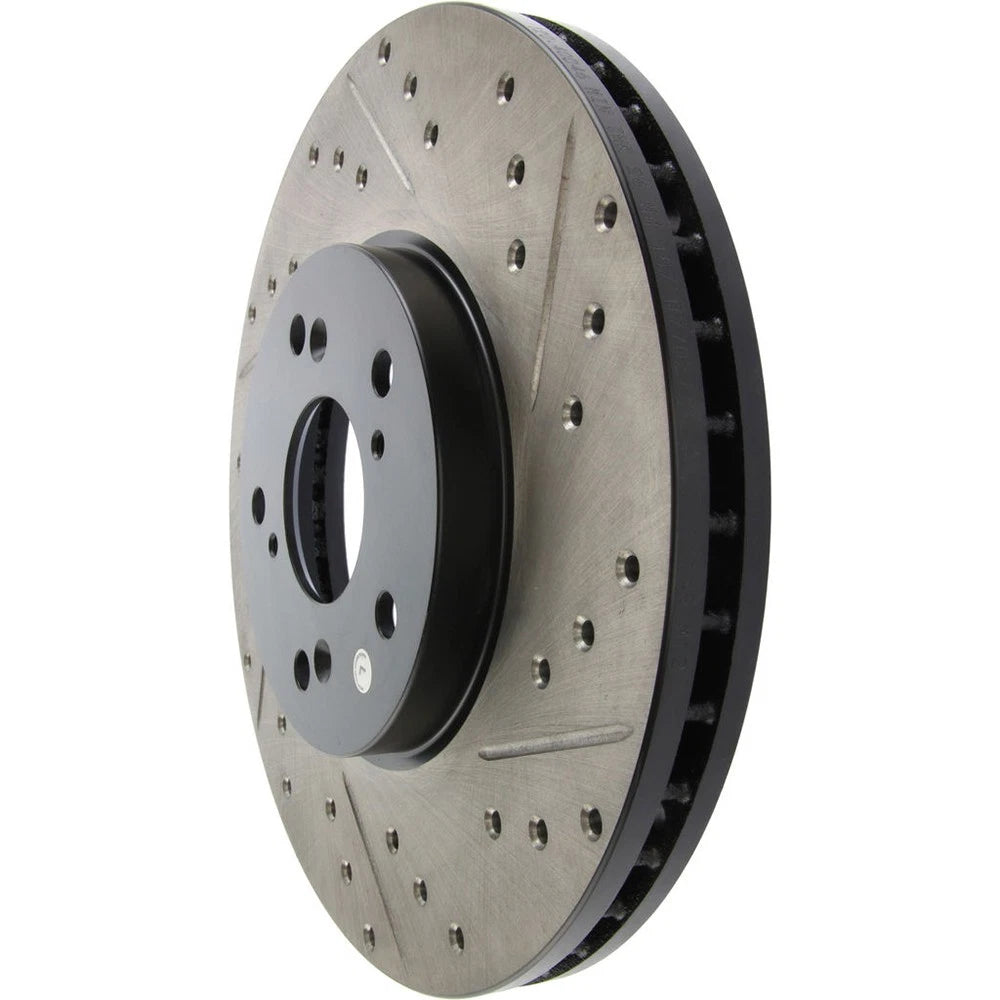 StopTech 127.40046L Front Left Drilled Brake Rotor for 04-14 TSX / 03-12 Accord
