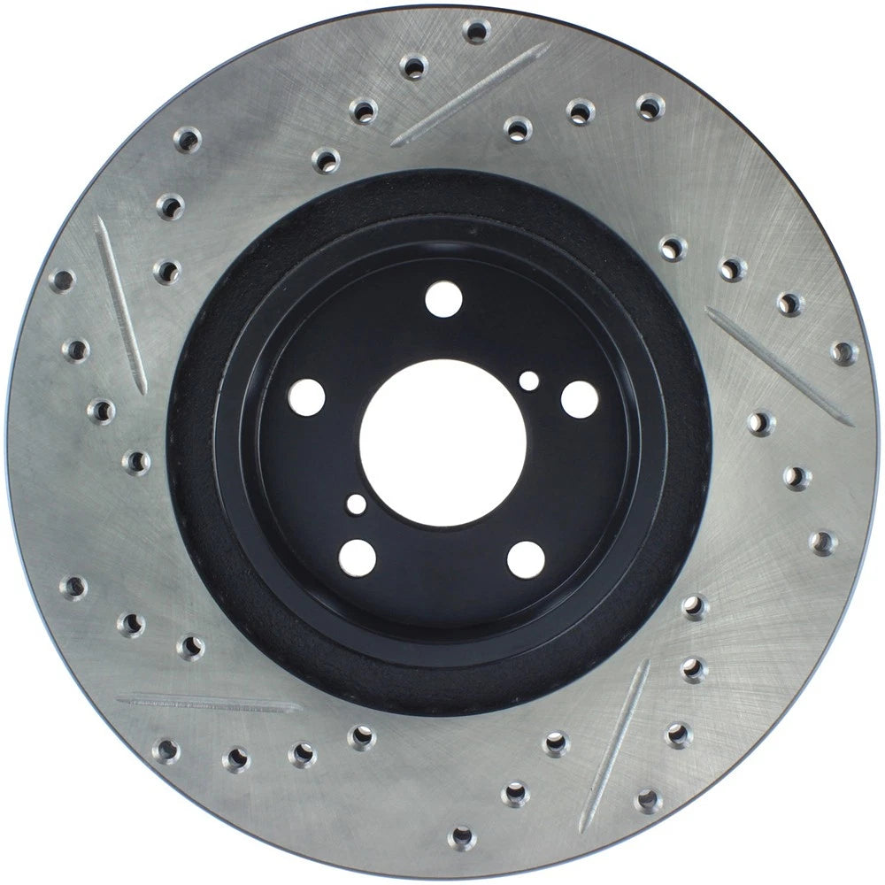 StopTech 127.47012L Front Left Drilled Disc Brake Rotor for 98-16 Subaru Impreza