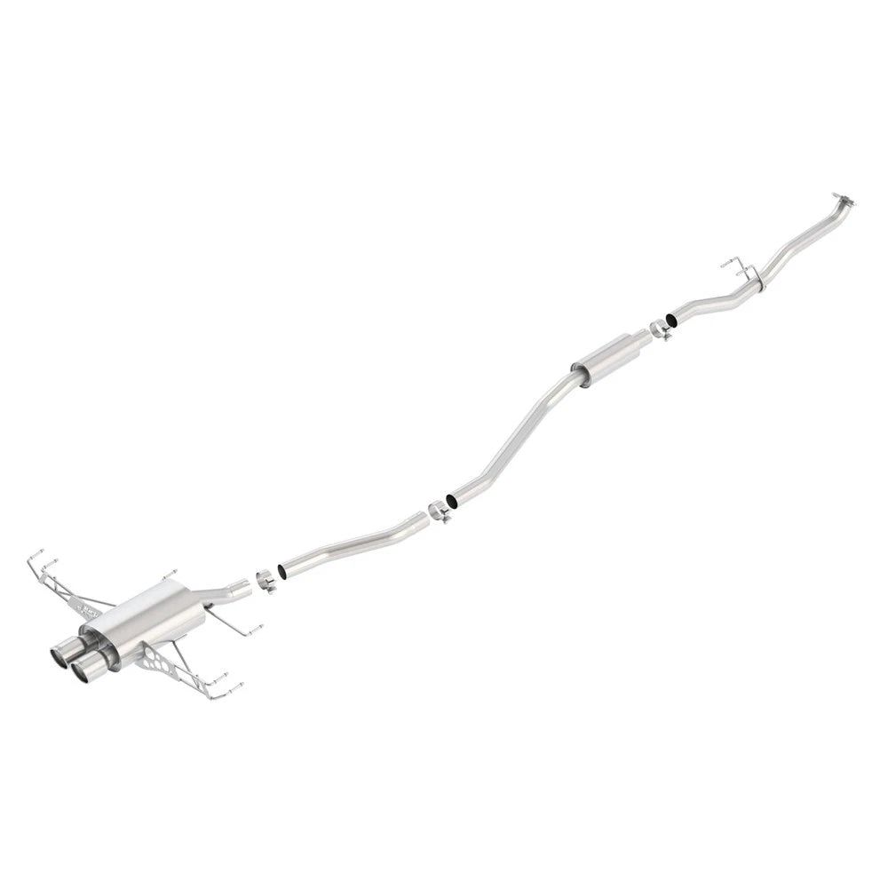 Borla S-Type Cat-Back Exhaust | 2017-2021 Honda Civic Sport Hatchback 1.5T (140739)