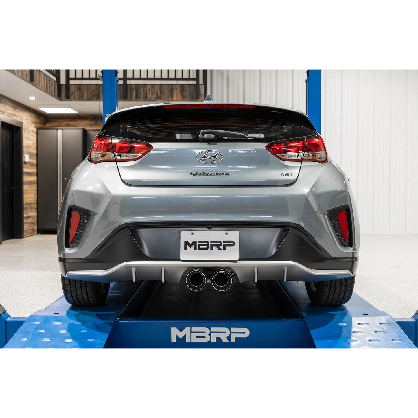 MBRP Aluminized Cat-Back Dual Split Exhaust | 2019-2021 Hyundai Veloster 1.6L (S4705AL)
