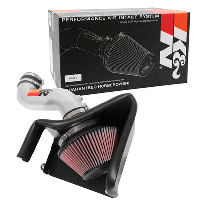 K&N 15-18 Hyundai Sonata L4-2.4L F/I Silver Typhoon Short Ram Intake | Hyundai Sonata (15-18) (69-5321TS)
