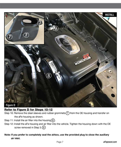 aFe Momentum GT Pro DRY S Cold Air Intake | Nissan Titan V8 5.6L (17-18) (51-76108)
