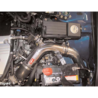 Injen Black Cold Air Intake (No MAF Sensor) | Honda Accord 4 Cyl. LEV Motor Only (03-07) (RD1680BLK)