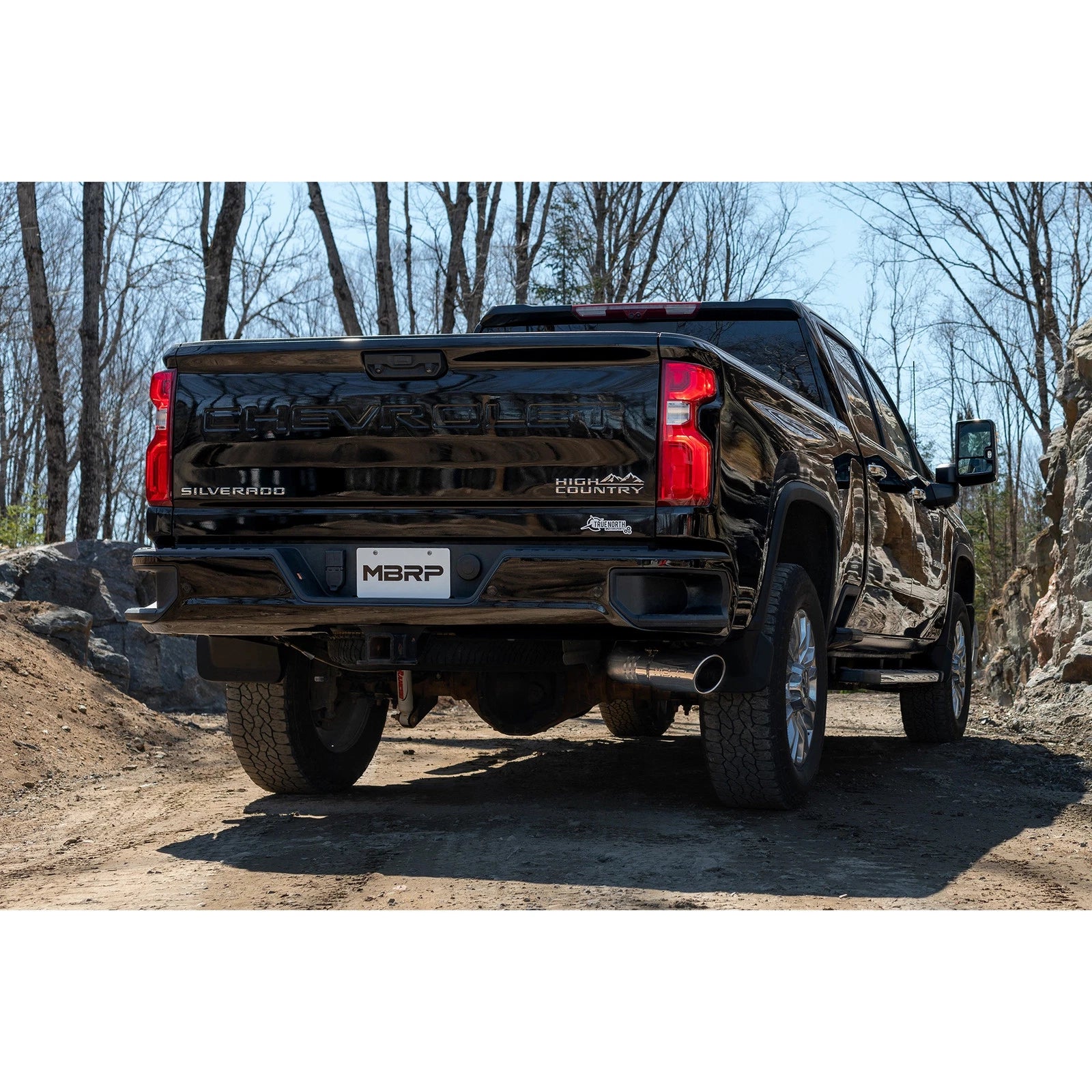 MBRP 4in Mandrel Bent Tubing D&S Cat Back Exhaust | Silverado 2500/3500 HD (20+) (S6059304)